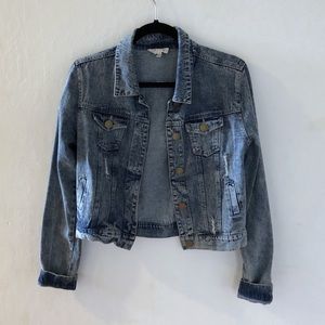 Cropped Denim Jacket